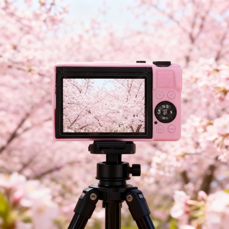 Frevyve Case for Canon G7X Mark III Camera, Soft Silicone Protective Case, Powershot G7X Mark III Sleeve with Removable Lens Cover & Screen Protector Accessories, Slim Fit, Anti-Scratch (Pink) - Image 5